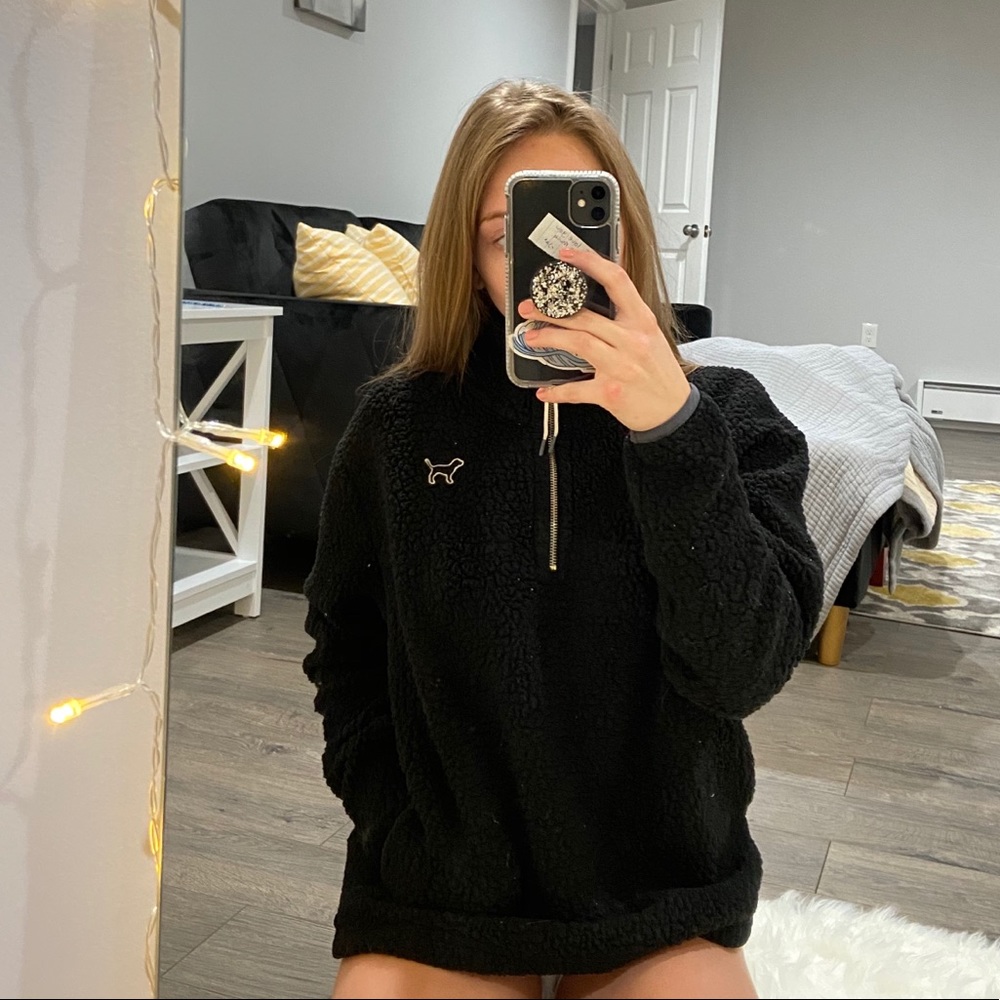 PINK Black Sherpa